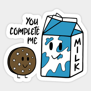 You complete me! Sticker